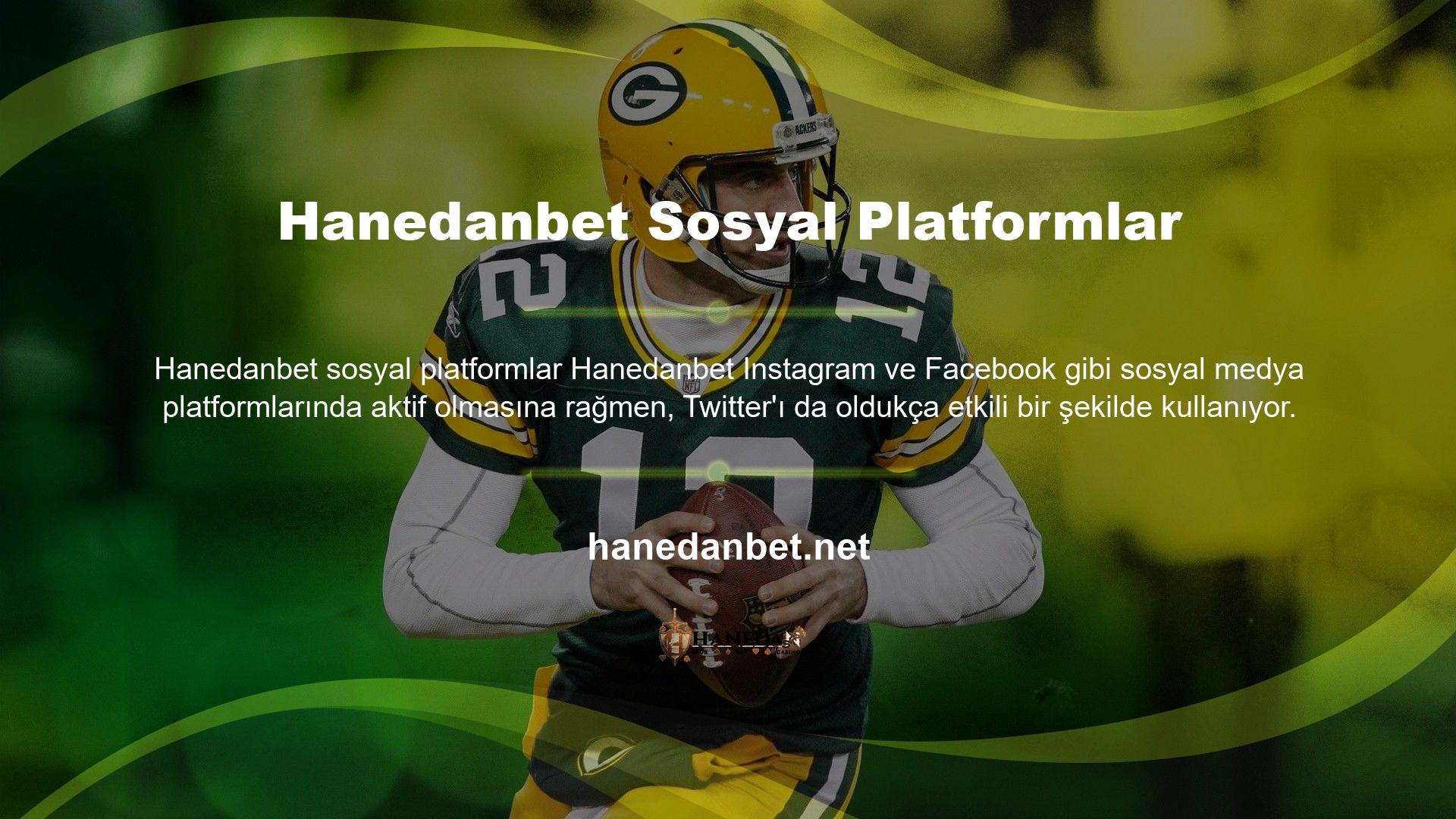 Üyelerin soruları, Hanedanbet Twitter hesabında genellikle soru işaretleriyle yanıtlanıyor